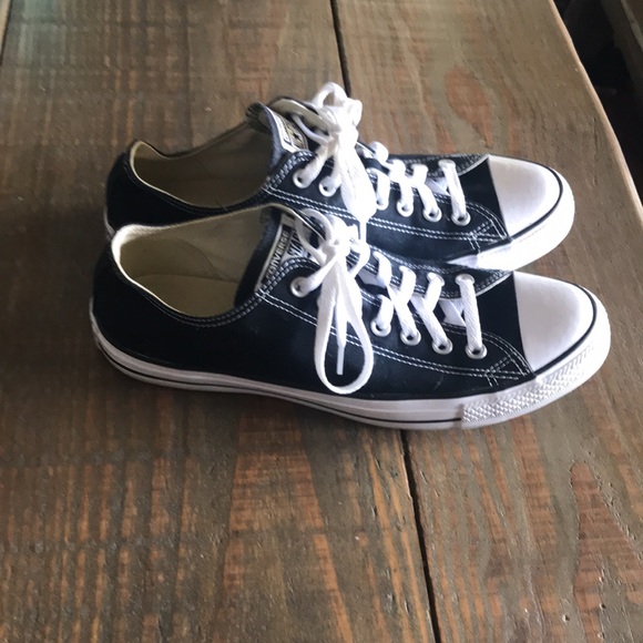 COPY - Converse Chuck Taylor All Stars X9166 Black White Low Sneakers - Size 12… - Picture 4 of 12